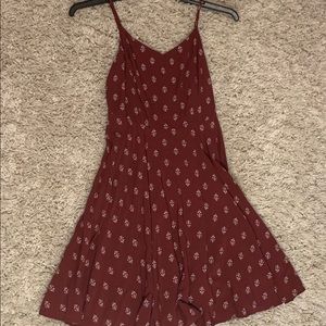 Cute Maroon Dress